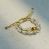 Tribal Totem Adjustable Beaded Ring - Pink Tourmaline - floysun