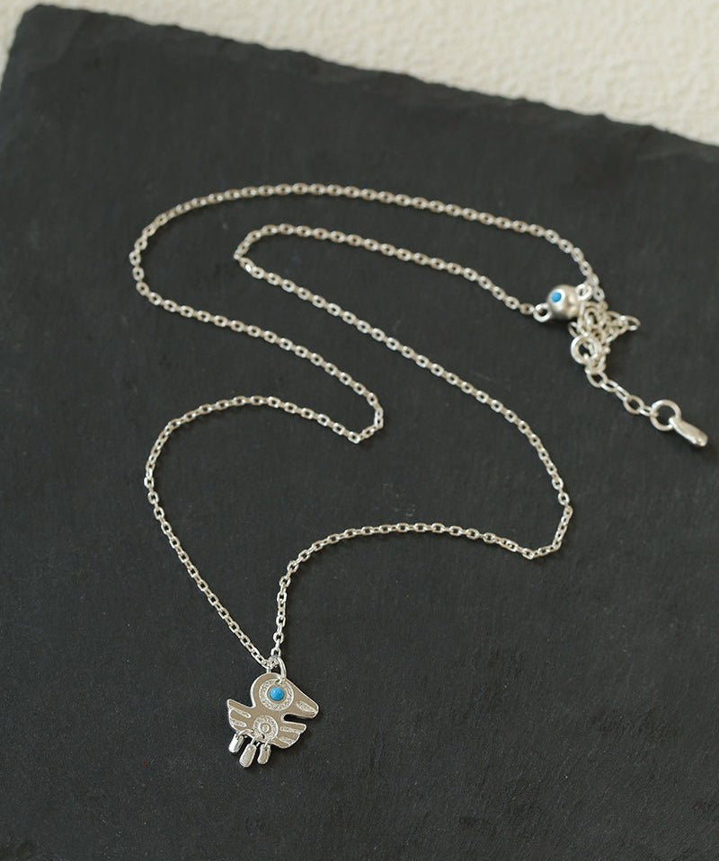 Turquoise Bird Necklace - floysun