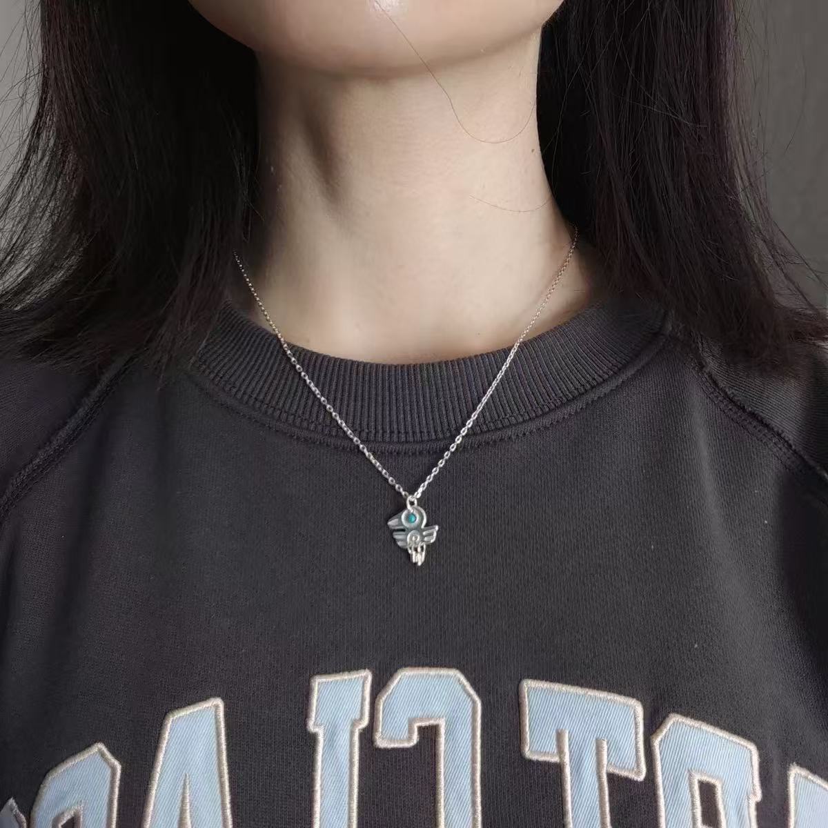 Turquoise Bird Necklace - floysun