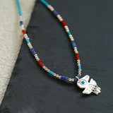 Turquoise Bird Necklace - floysun