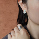 Turquoise Bird Stud Earrings - floysun