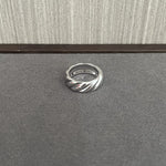 Twisted Braided Statement Ring - Narrow - floysun