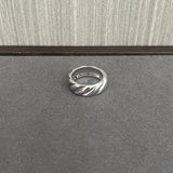 Twisted Braided Statement Ring - Narrow - floysun