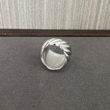 Twisted Braided Statement Ring - Wide - floysun