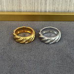 Twisted Rope Ring - floysun