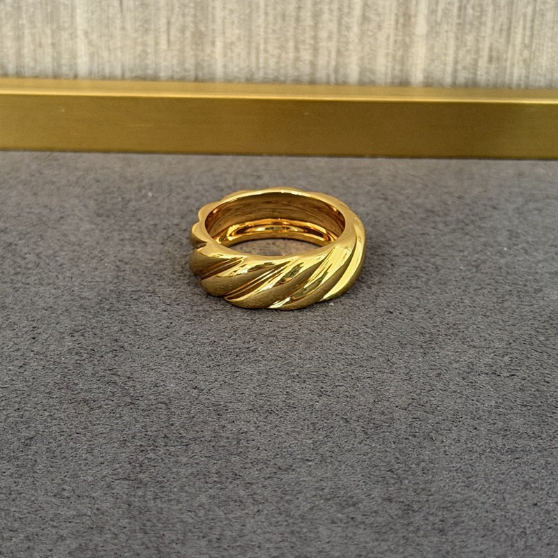 Twisted Rope Ring - floysun