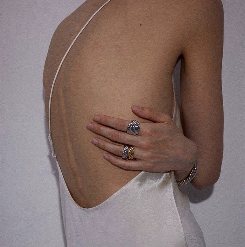 Twisted Rope Ring - floysun