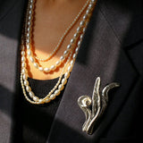 Two - layer Large and Small Pearl Long Necklaces - floysun