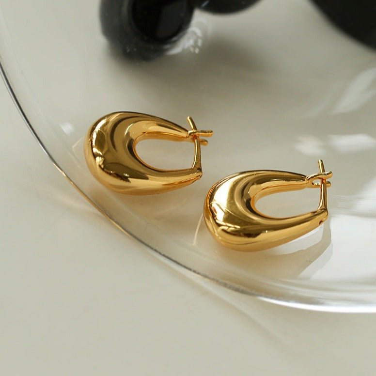 U-Shaped Minimalist Earrings - floysun