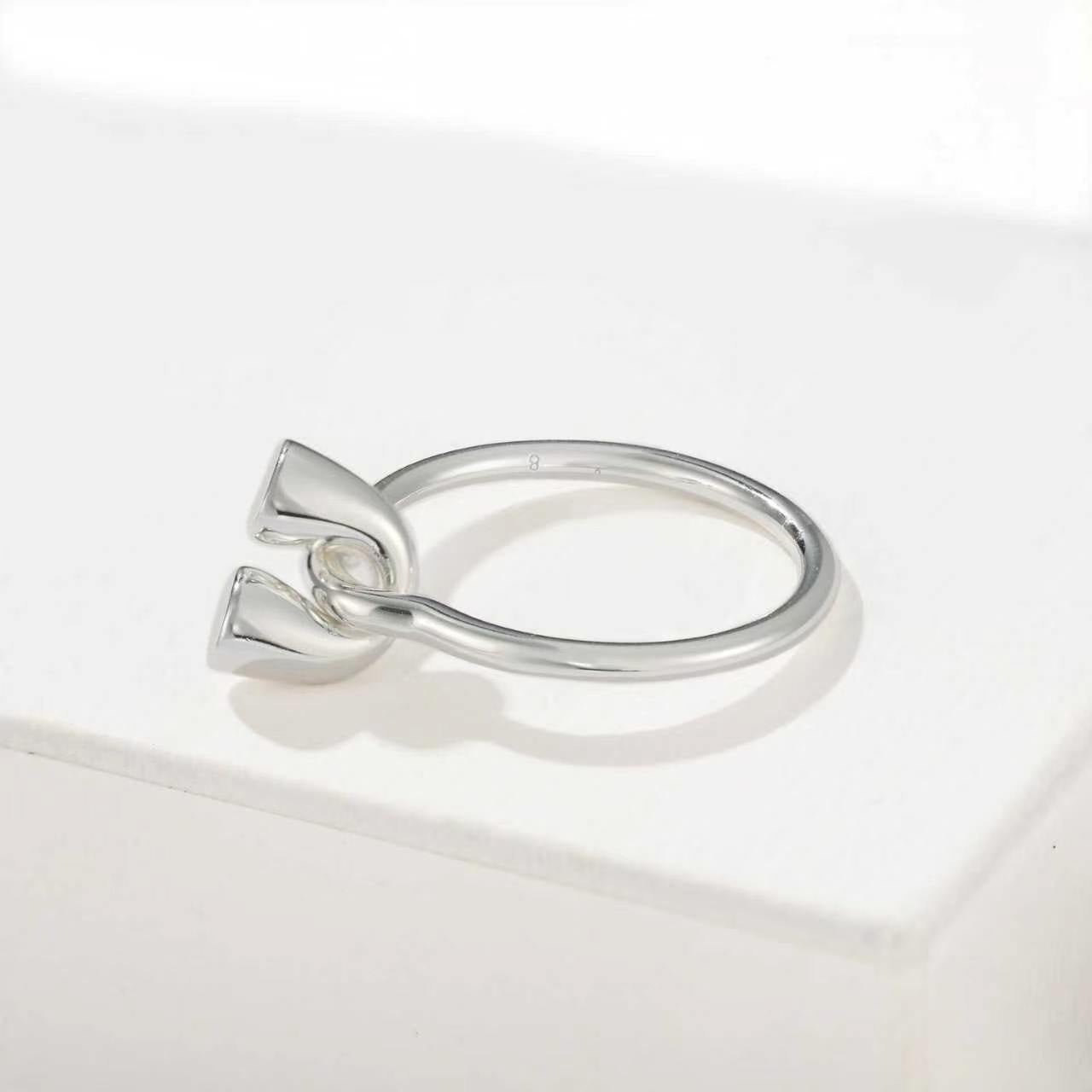 Unique U‑Shape Horseshoe Knot Ring - floysun