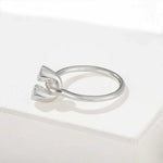 Unique U‑Shape Horseshoe Knot Ring - floysun