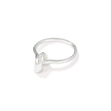 Unique U‑Shape Horseshoe Knot Ring - floysun