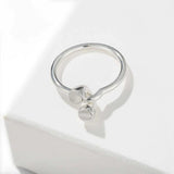 Unique U‑Shape Horseshoe Knot Ring - floysun