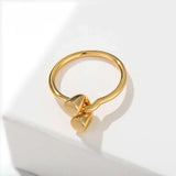 Unique U‑Shape Horseshoe Knot Ring - floysun