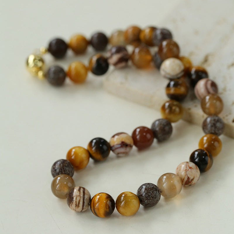 Valley Echo Beaded Necklace - floysun