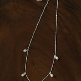 Versatile Layerable Rice Freshwater Pearl Necklace - floysun