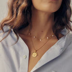 Versatile Layerable Rice Freshwater Pearl Necklace - floysun