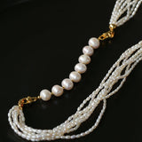 Versatile Natural Baroque Pearl Extension Chain | Luxury DIY Jewelry Accessory - floysun