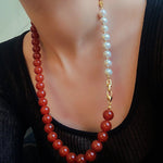 Versatile Natural Baroque Pearl Extension Chain | Luxury DIY Jewelry Accessory - floysun