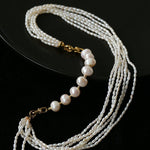 Versatile Natural Baroque Pearl Extension Chain | Luxury DIY Jewelry Accessory - floysun