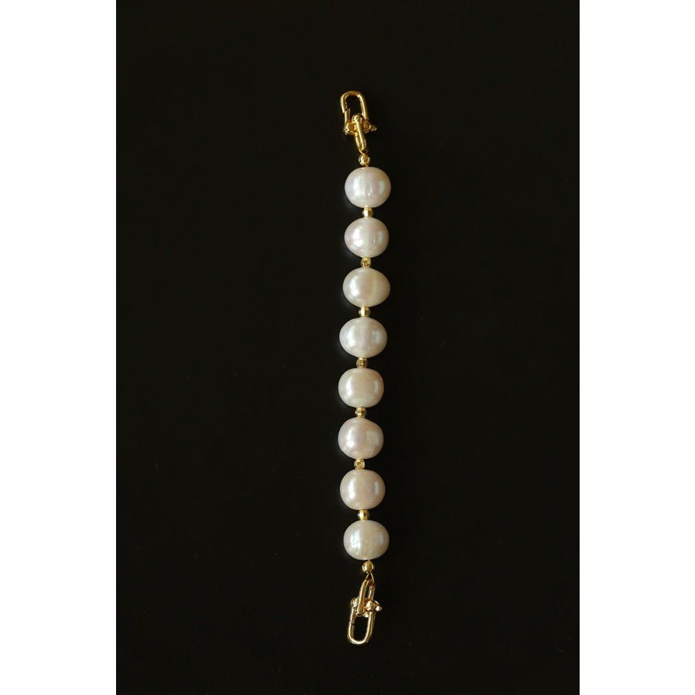 Versatile Natural Baroque Pearl Extension Chain | Luxury DIY Jewelry Accessory - floysun