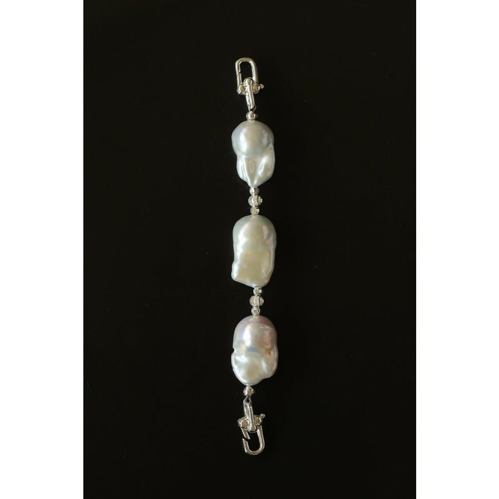 Versatile Natural Baroque Pearl Extension Chain | Luxury DIY Jewelry Accessory - floysun