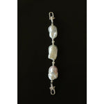 Versatile Natural Baroque Pearl Extension Chain | Luxury DIY Jewelry Accessory - floysun
