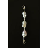 Versatile Natural Baroque Pearl Extension Chain | Luxury DIY Jewelry Accessory - floysun