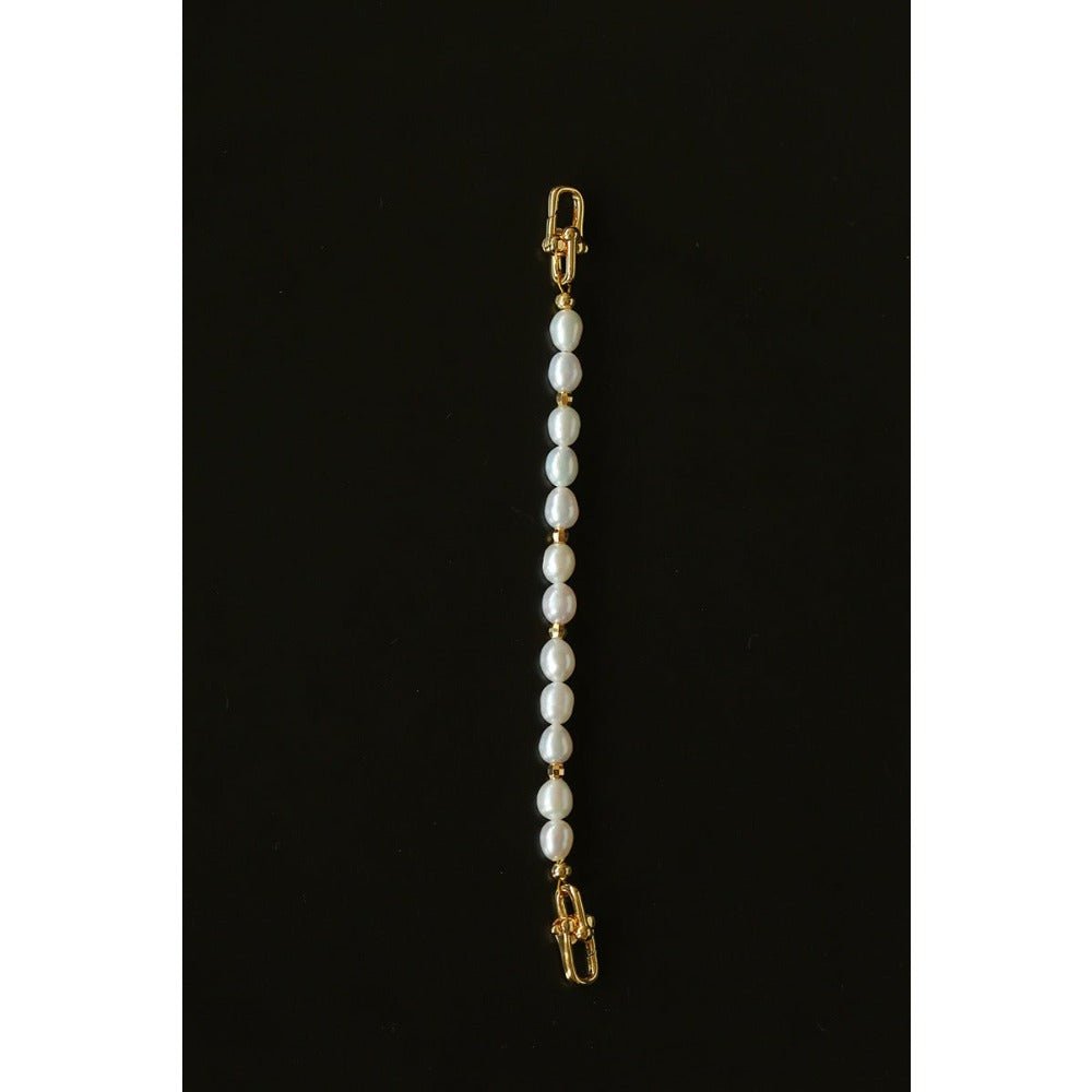Versatile Natural Baroque Pearl Extension Chain | Luxury DIY Jewelry Accessory - floysun