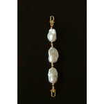 Versatile Natural Baroque Pearl Extension Chain | Luxury DIY Jewelry Accessory - floysun
