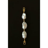 Versatile Natural Baroque Pearl Extension Chain | Luxury DIY Jewelry Accessory - floysun