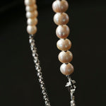 Versatile Natural Baroque Pearl Extension Chain | Luxury DIY Jewelry Accessory - floysun