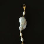 Versatile Natural Baroque Pearl Extension Chain | Luxury DIY Jewelry Accessory - floysun