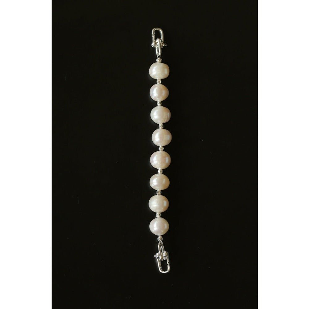 Versatile Natural Baroque Pearl Extension Chain | Luxury DIY Jewelry Accessory - floysun