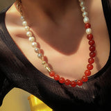 Versatile Natural Baroque Pearl Extension Chain | Luxury DIY Jewelry Accessory - floysun