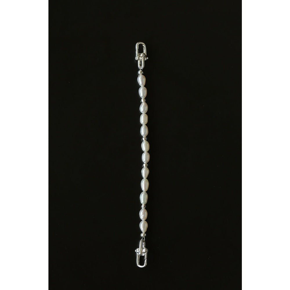 Versatile Natural Baroque Pearl Extension Chain | Luxury DIY Jewelry Accessory - floysun