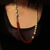 Versatile Natural Baroque Pearl Extension Chain | Luxury DIY Jewelry Accessory - floysun