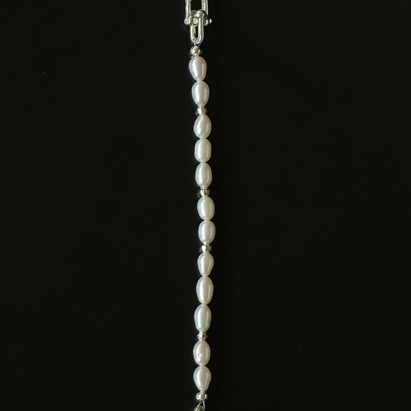 Versatile Natural Baroque Pearl Extension Chain | Luxury DIY Jewelry Accessory - floysun