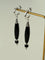 "Vessel" Series Red & Black Agate Earrings - floysun