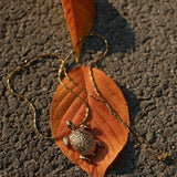 Vintage 3D Gold Turtle Pendant Long Necklace - floysun