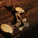 Vintage 3D Love Birds Chain Brooch - floysun