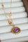 Vintage Amethyst Pendant Necklace - floysun