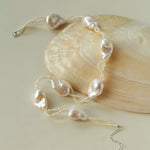 Vintage Baroque Pearl Choker Necklace | French Retro Chic - floysun