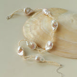 Vintage Baroque Pearl Choker Necklace | French Retro Chic - floysun