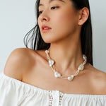Vintage Baroque Pearl Choker Necklace | French Retro Chic - floysun
