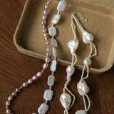 Vintage Baroque Pearl Choker Necklace | French Retro Chic - floysun