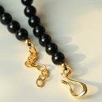 Vintage Black Onyx Multi - Pendant Necklace - floysun