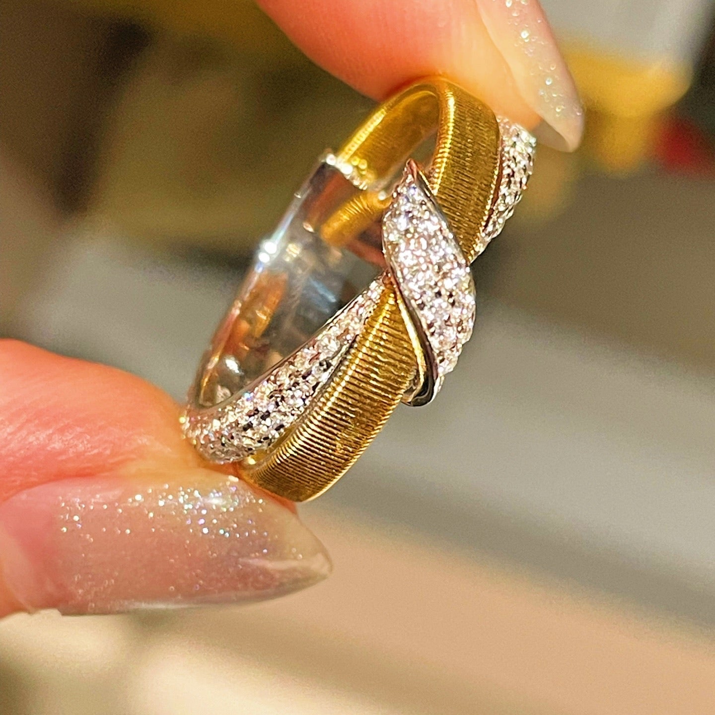 Vintage Brushed Cross Ring - floysun