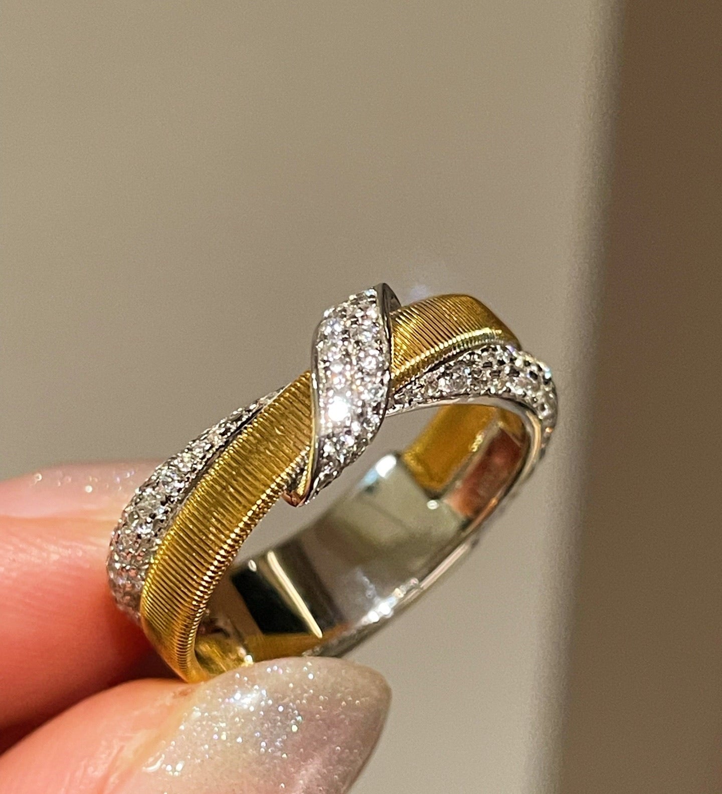 Vintage Brushed Cross Ring - floysun
