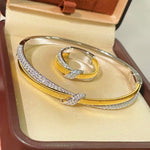 Vintage Brushed Cross Ring - floysun